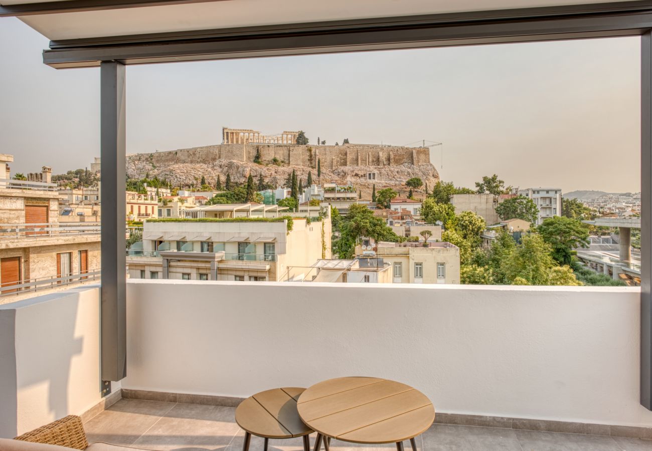 Appartement à Athens - Cozy Deck Roof Apt at the Foothills of Acropolis 