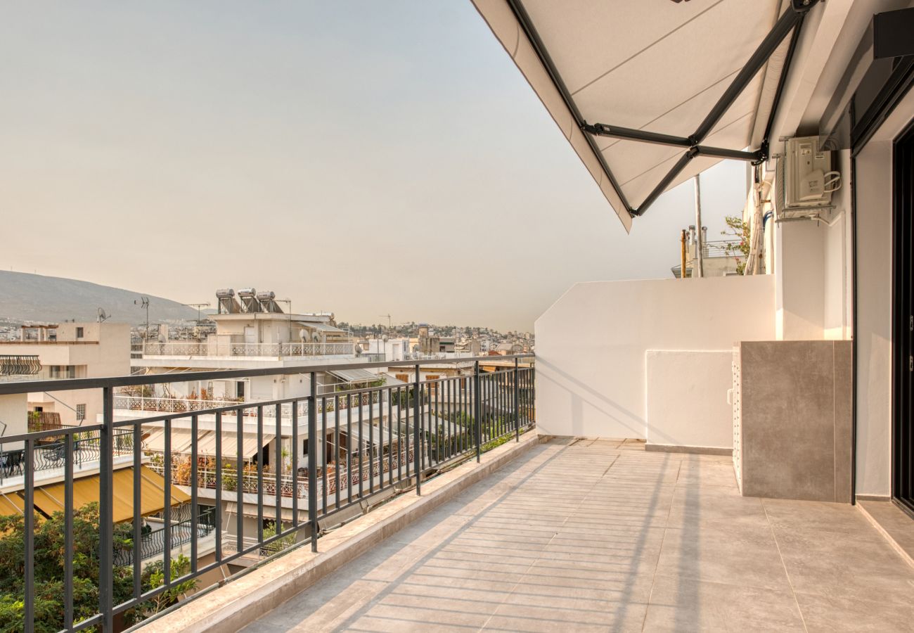 Appartement à Athens - Cozy Deck Roof Apt at the Foothills of Acropolis 