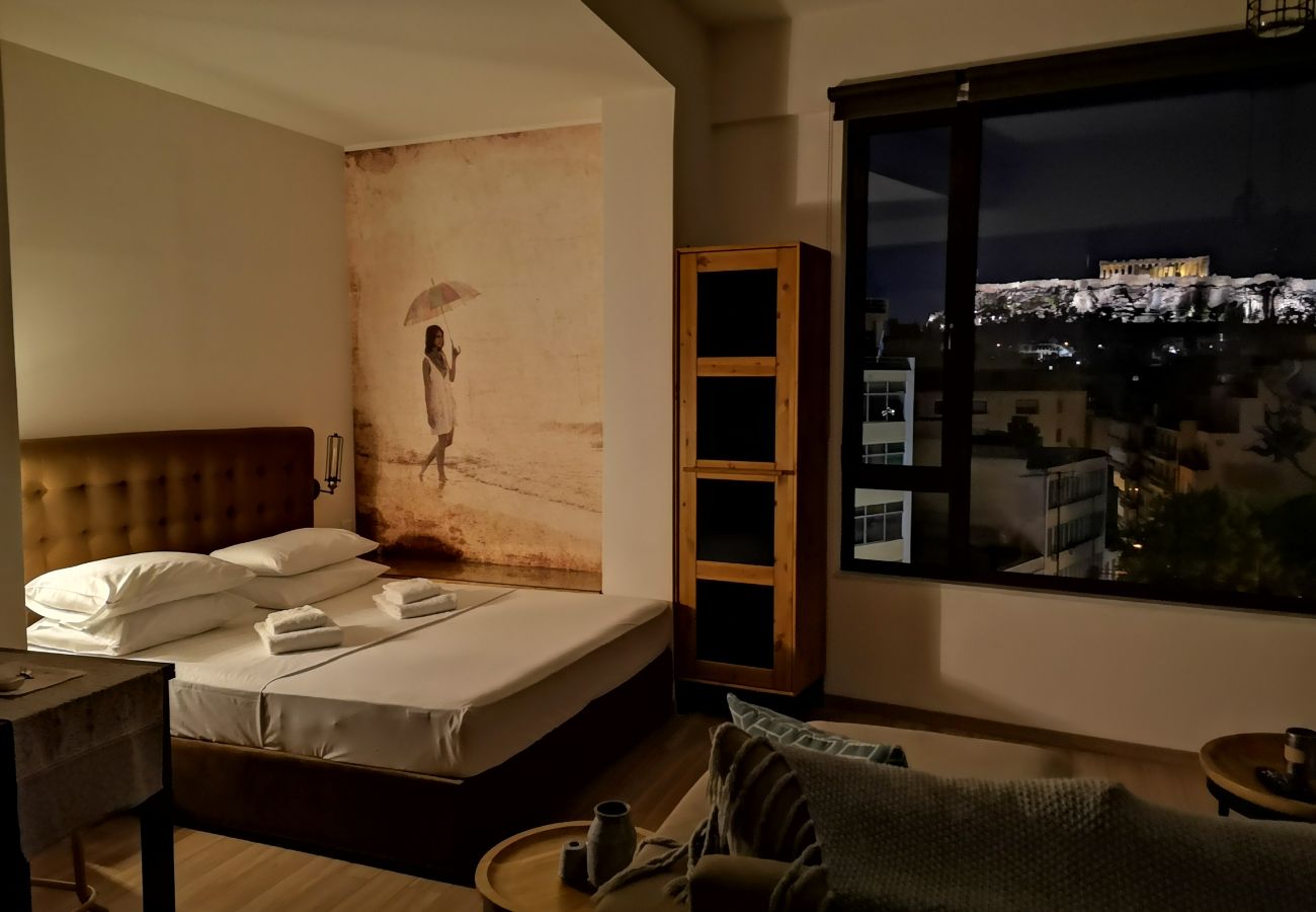 Appartement à Athens - Explore Nightlife Near an Apartment With an Acropolis View 